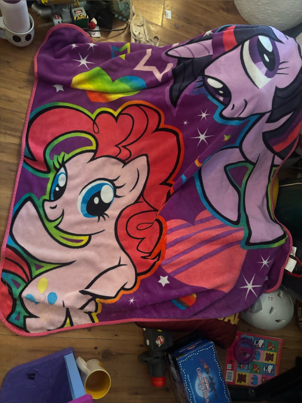My little pony fleece blanket